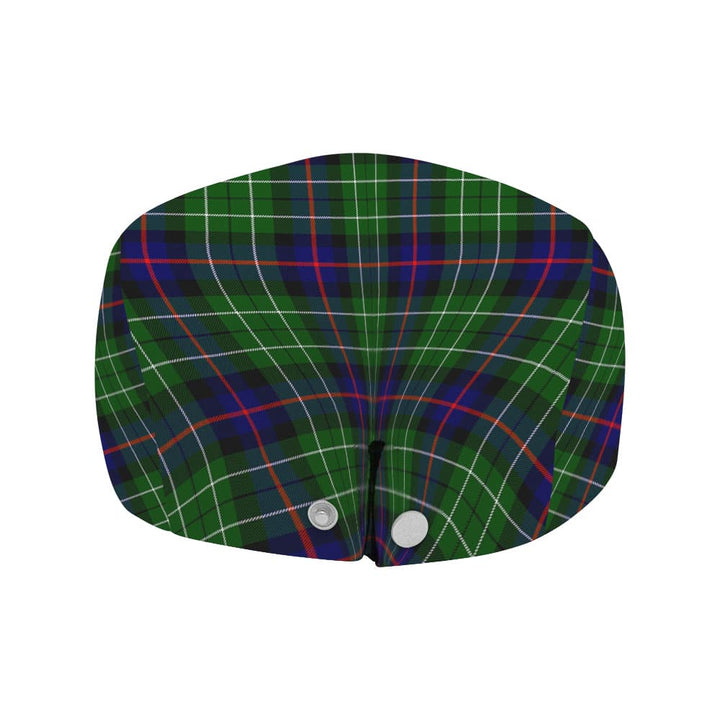 Scottish Leslie Hunting Clan Tartan Flat Cap Tartan Plaid 4