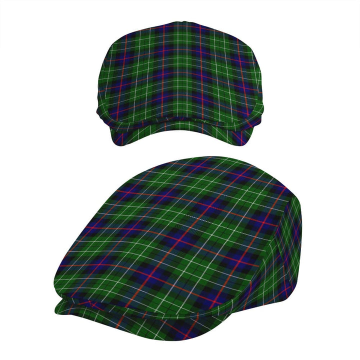 Scottish Leslie Hunting Clan Tartan Flat Cap Tartan Plaid 5