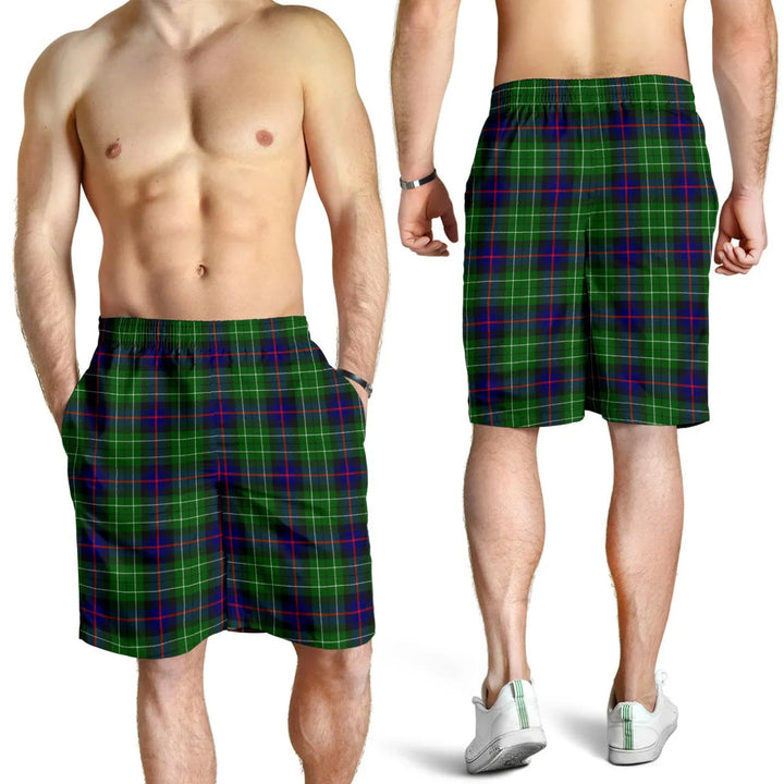 Scottish Leslie Hunting Clan Tartan Men's Shorts