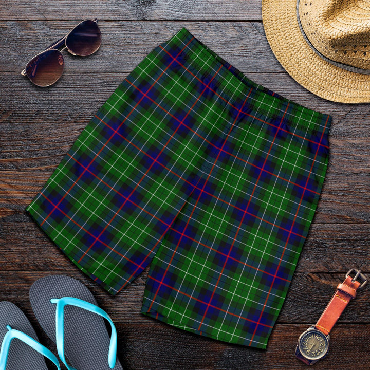 Scottish Leslie Hunting Clan Tartan Men's Shorts