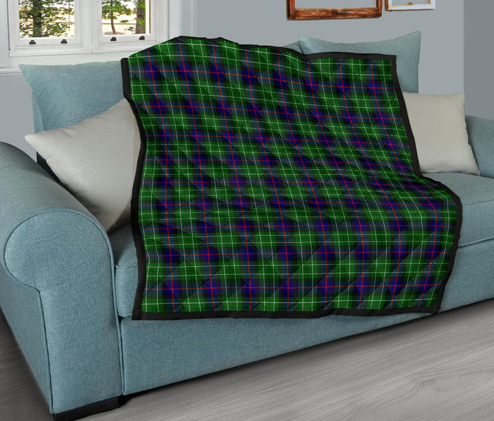 Scottish Leslie Hunting Clan Tartan Quilt Tartan Plaid 11