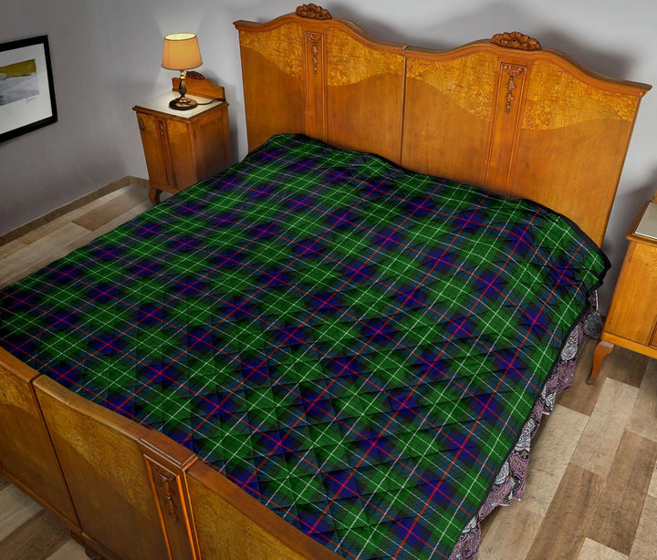 Scottish Leslie Hunting Clan Tartan Quilt Tartan Plaid 12
