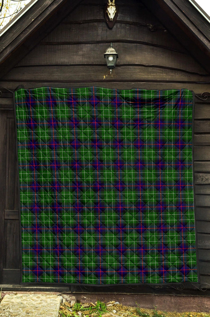 Scottish Leslie Hunting Clan Tartan Quilt Tartan Plaid 3