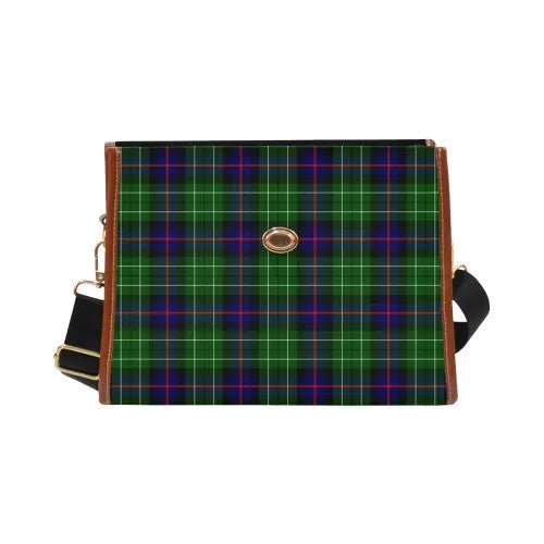 Scottish Leslie Hunting Clan Tartan Waterproof Canvas Bag Tartan Plaid 2