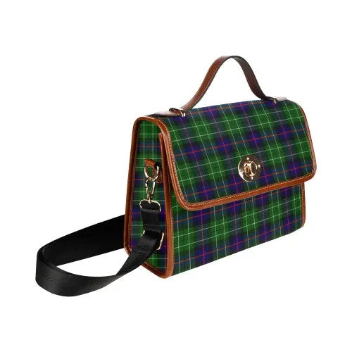 Scottish Leslie Hunting Clan Tartan Waterproof Canvas Bag Tartan Plaid 3
