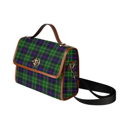 Scottish Leslie Hunting Clan Tartan Waterproof Canvas Bag Tartan Plaid 4