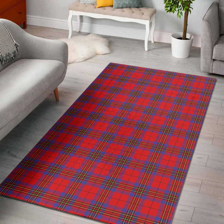 Scottish Leslie Modern Clan Tartan Area Rug Tartan Plaid 1