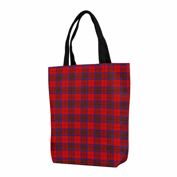 Scottish Leslie Modern Clan Tartan Canvas Bag With Shoulder Strap Tartan Plaid 1