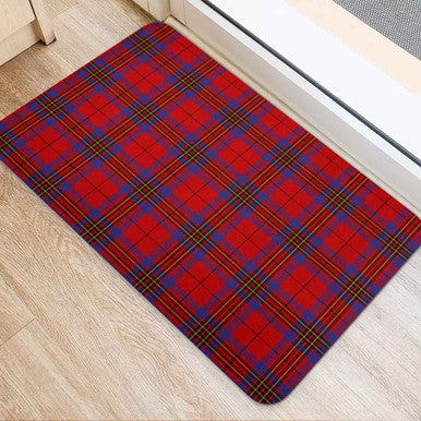 Scottish Leslie Modern Clan Tartan Door Mat Tartan Plaid 2