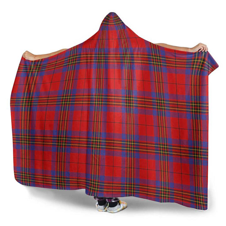 Scottish Leslie Modern Clan Tartan Hooded Blanket Tartan Plaid 3