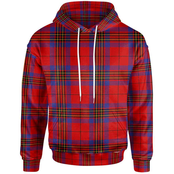 Scottish Leslie Modern Clan Tartan Hoodie Front Side Tartan Plaid