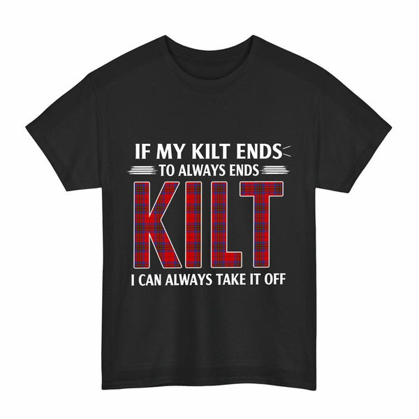 Scottish Leslie Modern Clan Tartan Kilt Pride T-Shirt Tartan Plaid Black Color