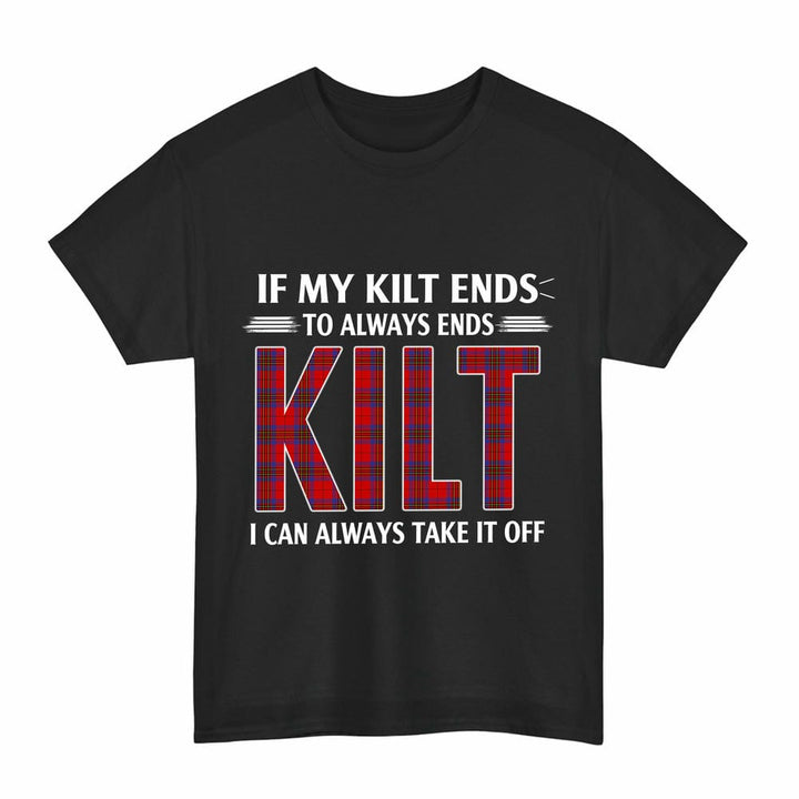 Scottish Leslie Modern Clan Tartan Kilt Pride T-Shirt Tartan Plaid Black Color