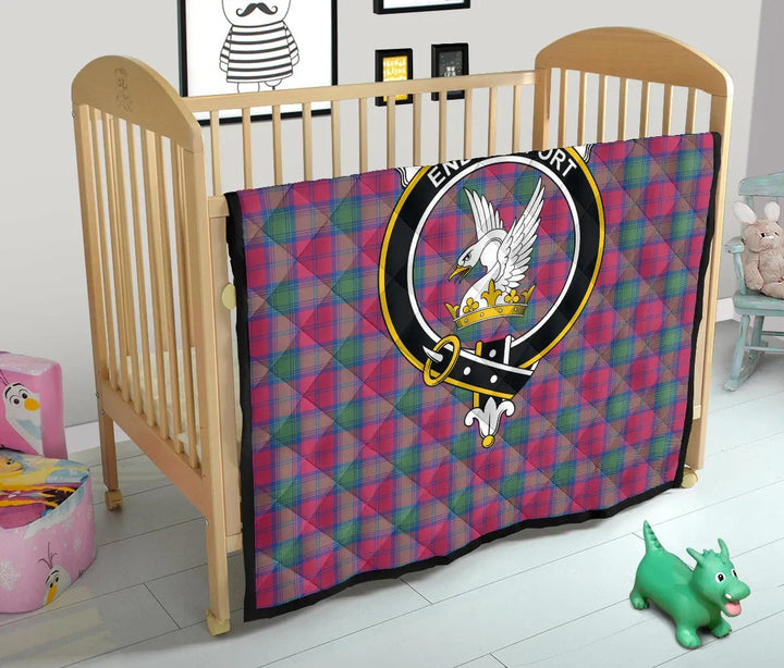 Scottish Lindsay Ancient Clan Crest Tartan Quilt Tartan Plaid 13