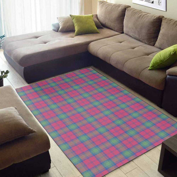 Scottish Lindsay Ancient Clan Tartan Area Rug Tartan Plaid 2