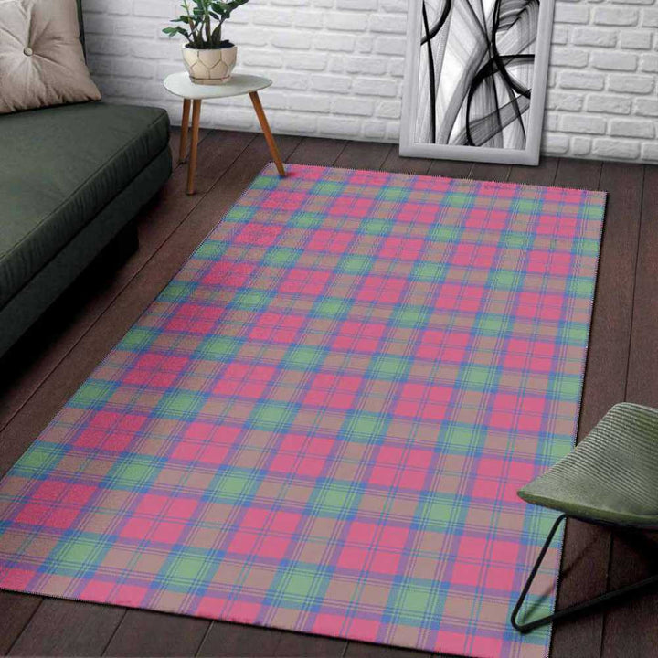 Scottish Lindsay Ancient Clan Tartan Area Rug Tartan Plaid 3