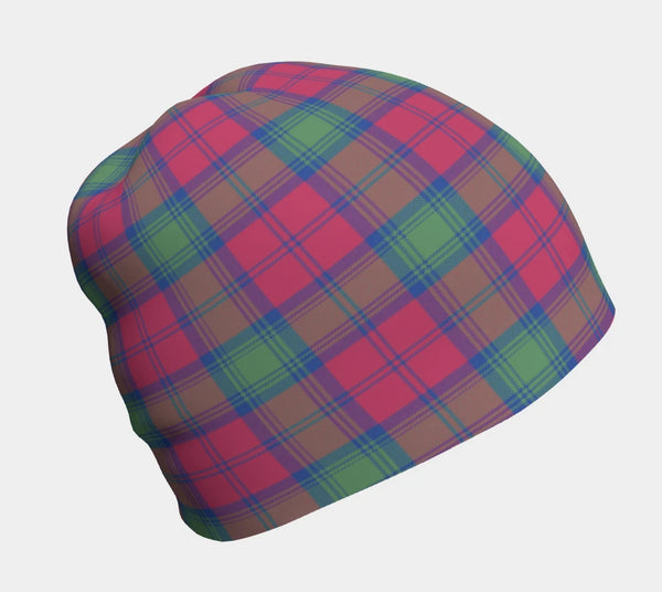 Scottish Lindsay Ancient Clan Tartan Beanie 1 Tartan Plaid
