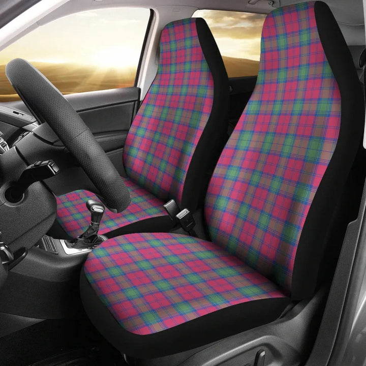 Scottish Lindsay Ancient Clan Tartan Car Seat Covers 2