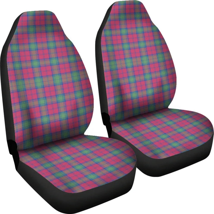 Scottish Lindsay Ancient Clan Tartan Car Seat Covers 4