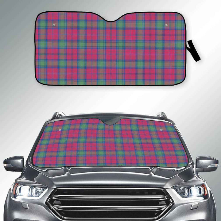 Scottish Lindsay Ancient Clan Tartan Car Windshield Sun Shade Tartan Plaid 2