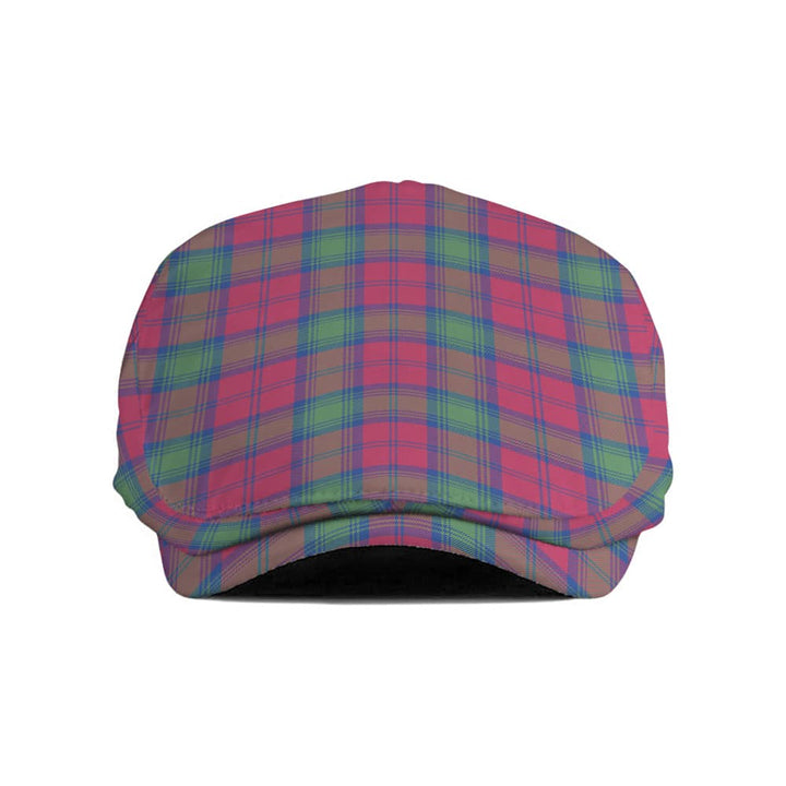 Scottish Lindsay Ancient Clan Tartan Flat Cap Tartan Plaid 1