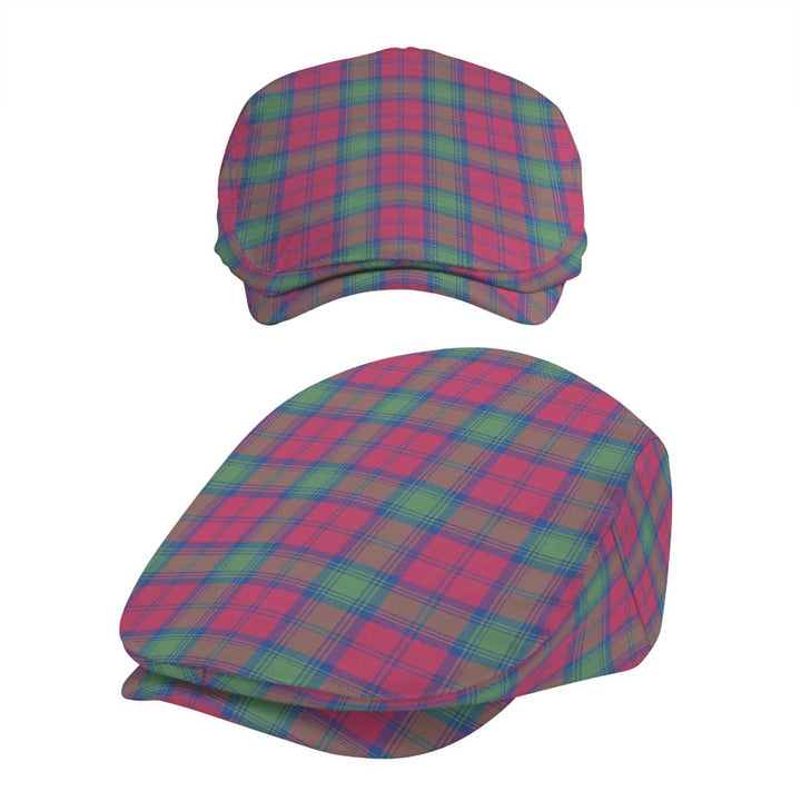 Scottish Lindsay Ancient Clan Tartan Flat Cap Tartan Plaid 5