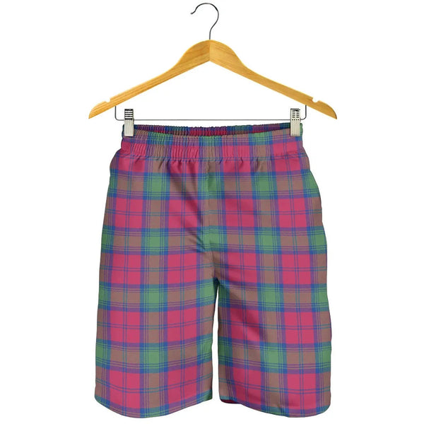 Scottish Lindsay Ancient Clan Tartan Men's Shorts