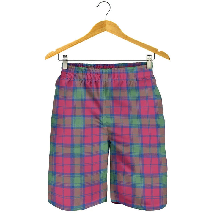 Scottish Lindsay Ancient Clan Tartan Men's Shorts