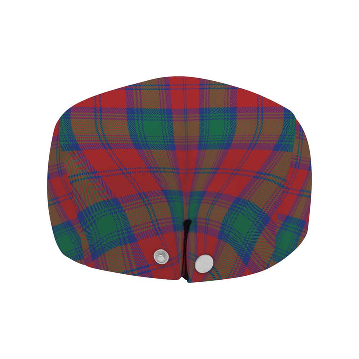 Scottish Lindsay Clan Crest Tartan Flat Cap Tartan Plaid 4
