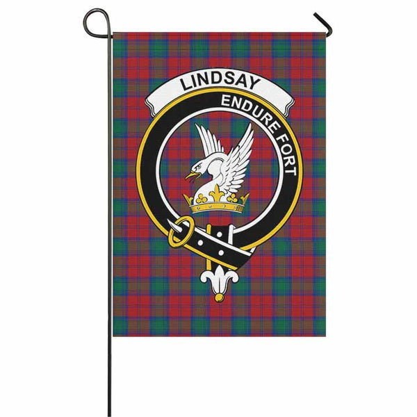Scottish Lindsay Clan Crest Tartan Garden Flag Tartan Plaid 1