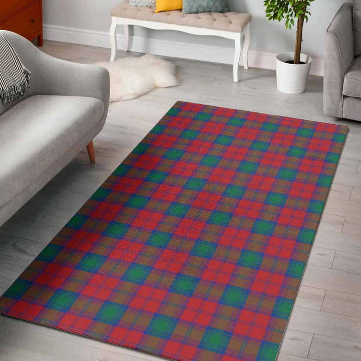 Scottish Lindsay Modern Clan Tartan Area Rug Tartan Plaid 1
