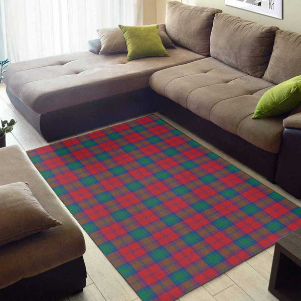 Scottish Lindsay Modern Clan Tartan Area Rug Tartan Plaid 2