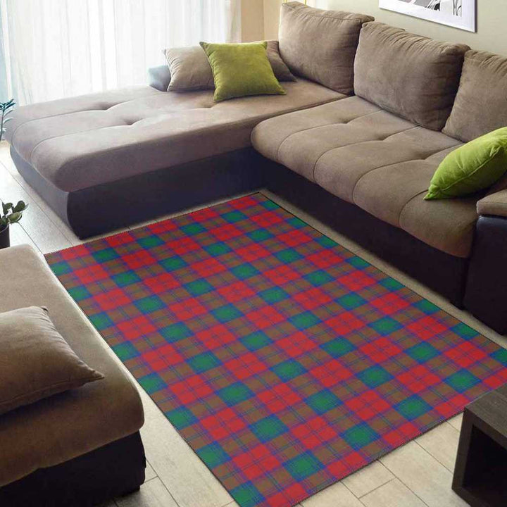 Scottish Lindsay Modern Clan Tartan Area Rug Tartan Plaid 2