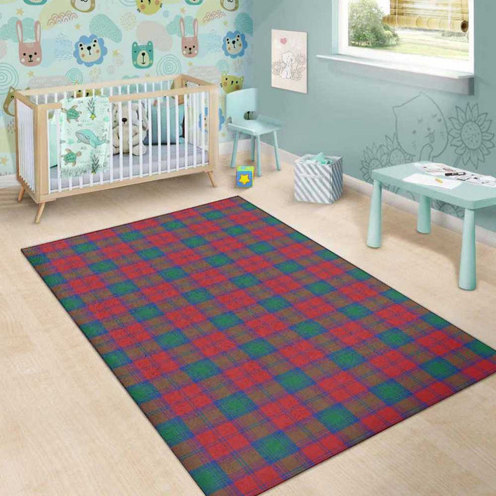 Scottish Lindsay Modern Clan Tartan Area Rug Tartan Plaid 5