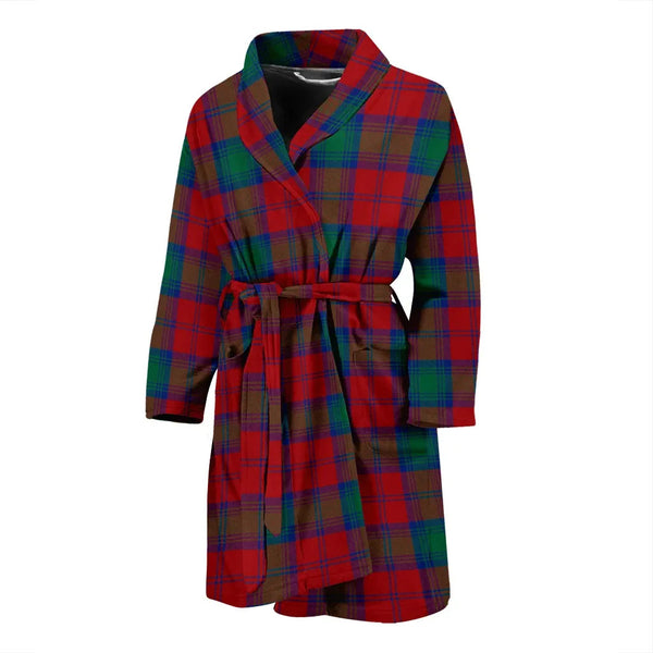 Scottish Lindsay Modern Clan Tartan Bathrobe 2