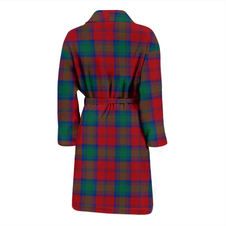 Scottish Lindsay Modern Clan Tartan Bathrobe 2