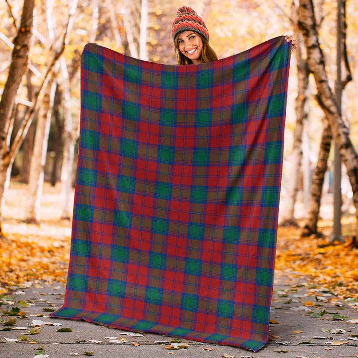 Scottish Lindsay Modern Clan Tartan Blanket Tartan Plaid 4