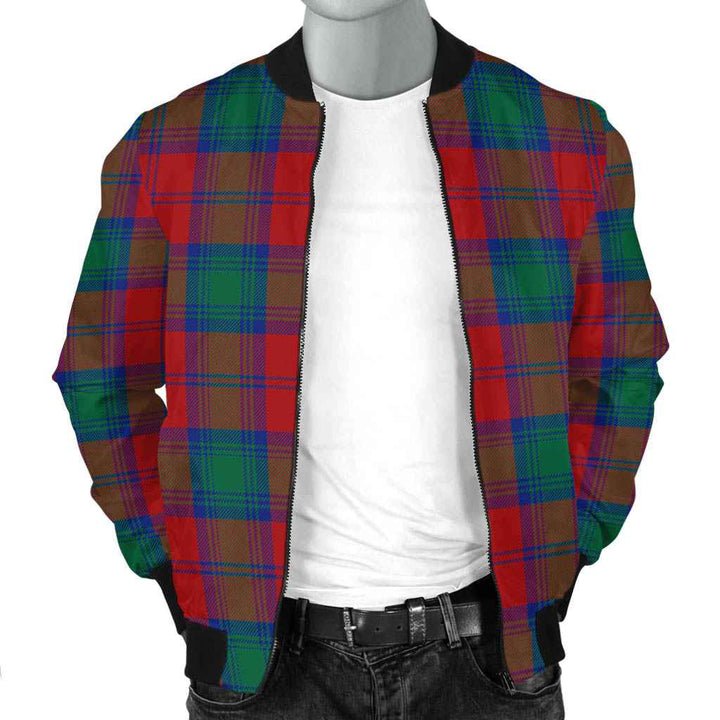 Scottish Lindsay Modern Clan Tartan Bomber Jacket Tartan Plaid 2