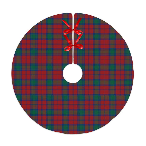 Scottish Lindsay Modern Clan Tartan Christmas Tree Skirt No Tassels 1 Tartan Plaid