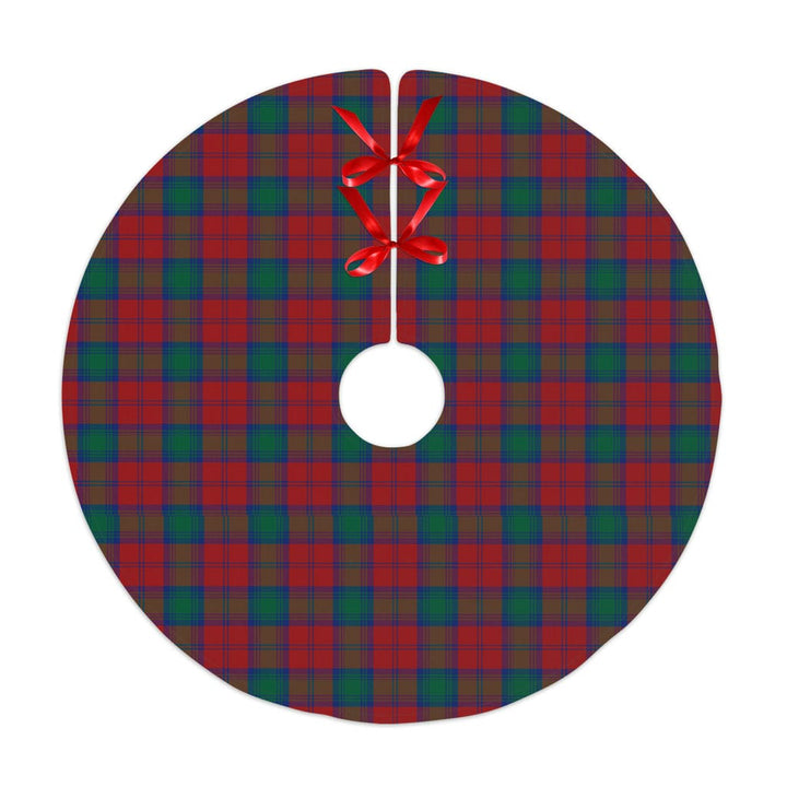 Scottish Lindsay Modern Clan Tartan Christmas Tree Skirt No Tassels 1 Tartan Plaid