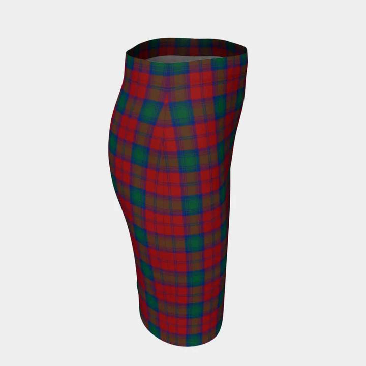 Scottish Lindsay Modern Clan Tartan Fitted Skirt Tartan Plaid 3
