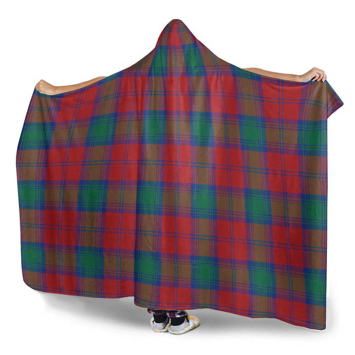 Scottish Lindsay Modern Clan Tartan Hooded Blanket Tartan Plaid 3