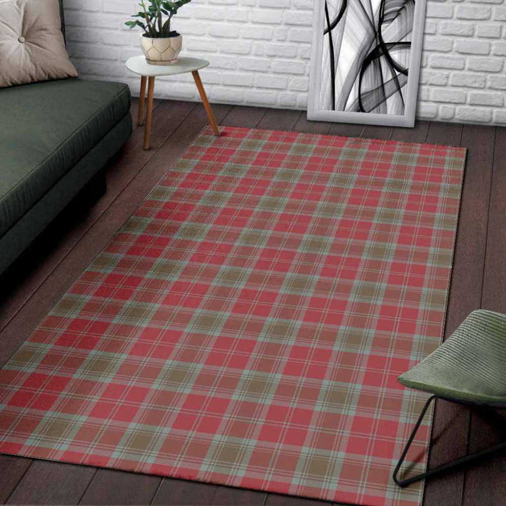 Scottish Lindsay Weathered Clan Tartan Area Rug Tartan Plaid 3