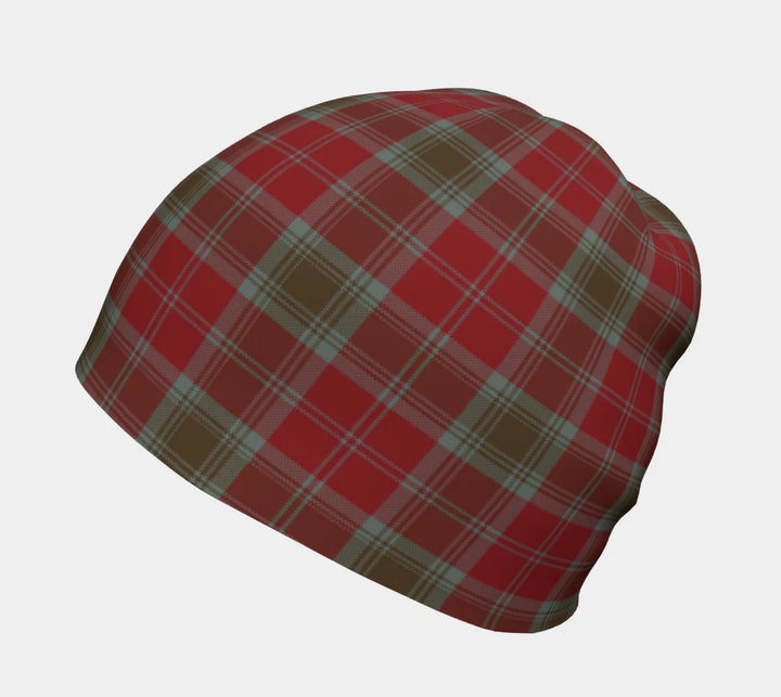 Scottish Lindsay Weathered Clan Tartan Beanie 2 Tartan Plaid