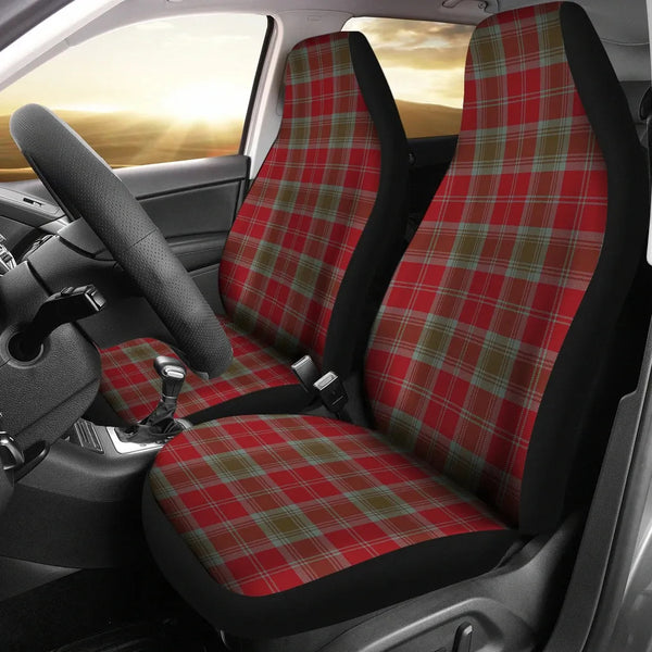 Scottish Lindsay Weathered Clan Tartan Car Seat Covers 2