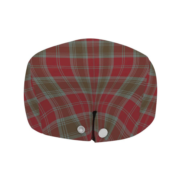 Scottish Lindsay Weathered Clan Tartan Flat Cap Tartan Plaid 4