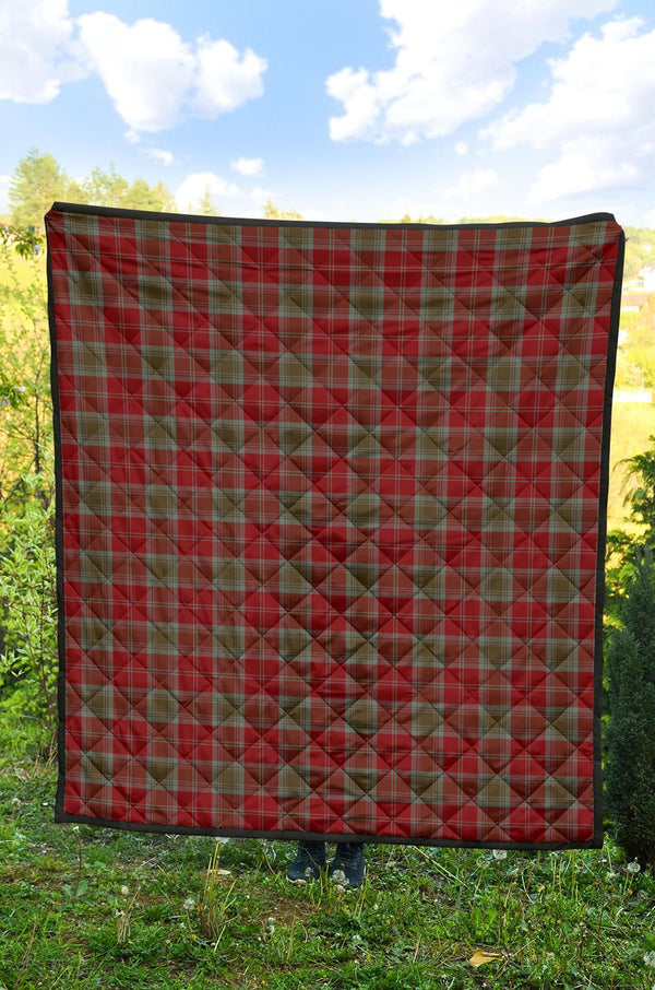 Scottish Lindsay Weathered Clan Tartan Quilt Tartan Plaid 2