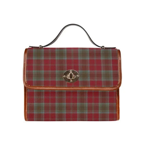 Scottish Lindsay Weathered Clan Tartan Waterproof Canvas Bag Tartan Plaid 2