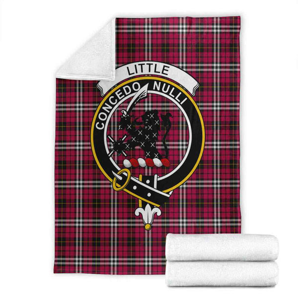 Scottish Little Clan Crest Tartan Blanket Tartan Plaid 1