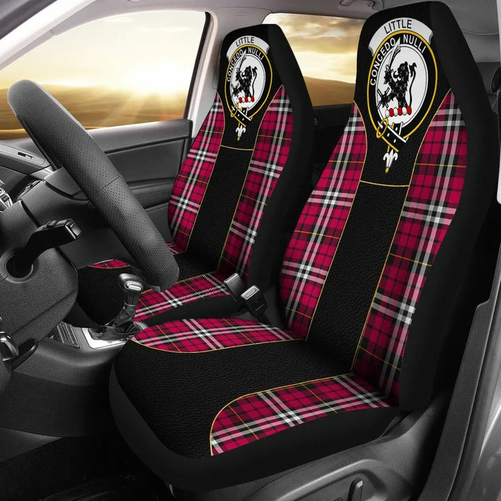 Scottish Little Clan Crest Tartan Car Seat Covers - Special Style 1